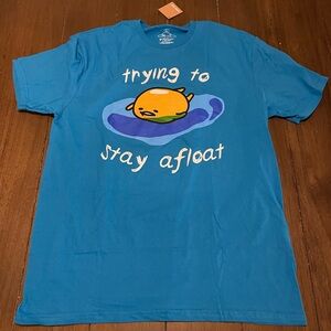 Gudetama Anime T-shirt NWT